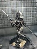 Predator 40cm silver edging on Black