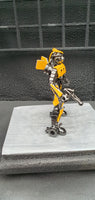 Inspired by: BUBMLEBEE FROM TRANSFORMER STANDING WITH GUN MAPBB20SGP
