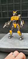 Inspired by: BUBMLEBEE FROM TRANSFORMER STANDING WITH GUN MAPBB20SGP