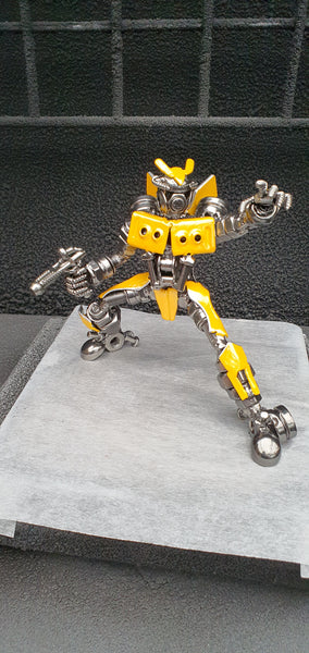 Inspired by: BUBMLEBEE FROM TRANSFORMER ACTION MAPBB20A