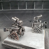 Wall E - Flip Top Silver