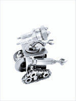 Wall E  - Medium Silver