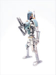 Star Wars - Boba Fett Gun Up & Gun Down Painted