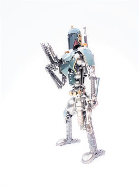 Star Wars - Boba Fett Gun Up & Gun Down Painted