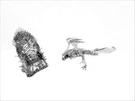 Game of Thrones - Drogan and Throne Set