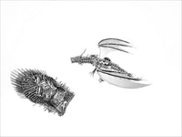 Game of Thrones - Drogan and Throne Set