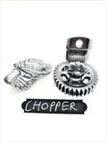 Predator 40cm CHOPPER Mask on Stand