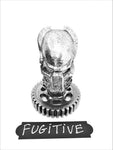 Predator 40cm FUGITIVE Mask on Stand