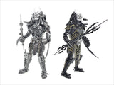Predator 40cm JUNGLE HUNTER Standing 3 Weapons choice