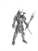 Predator 40cm JUNGLE HUNTER Standing 3 Weapons choice