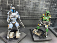 Star Wars - Boba Fett Gun Up & Gun Down Painted