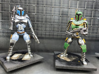 Star Wars - Boba Fett Gun Up & Gun Down Painted