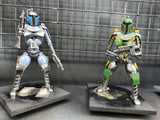 Star Wars - Boba Fett Gun Up & Gun Down Painted