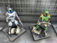 Star Wars - Boba Fett Gun Up & Gun Down Painted