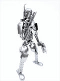 Star Wars - Boba/Jango Fett Gun Up & Gun Down Silver