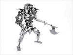 Predator 30cm Mask Off - Axe And Shield